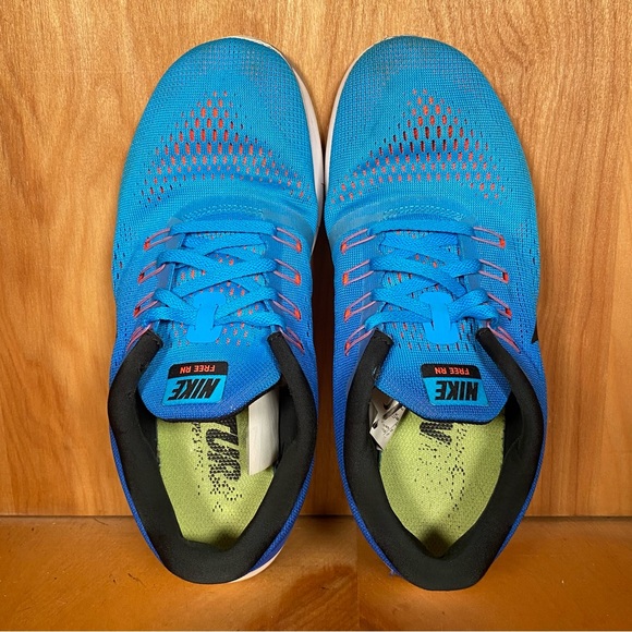 Womens 8.5 Nike Free RN Athletic Shoes Blue SEF0724 - Picture 5 of 8